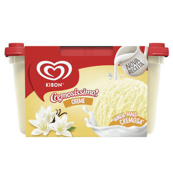 SORVETE CREMOS CREME 1,5L KIBON