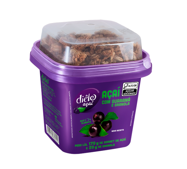 SORVETE DIELO ACAI C/ GUARANA 190G