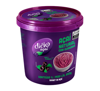 SORVETE DIELO  ACAI C/ GUARANA 1L