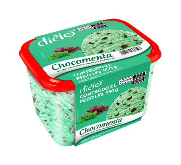 SORVETE DIELO CHOCOMENTA 2L
