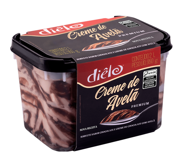 SORVETE DIELO CHOCOTELLA PREMIUM 2L