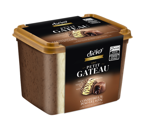 SORVETE DIELO PETIT GATEAU 1,3L