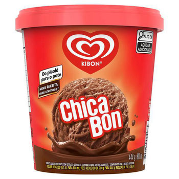 SORVETE KIBON CHICABON 800ML