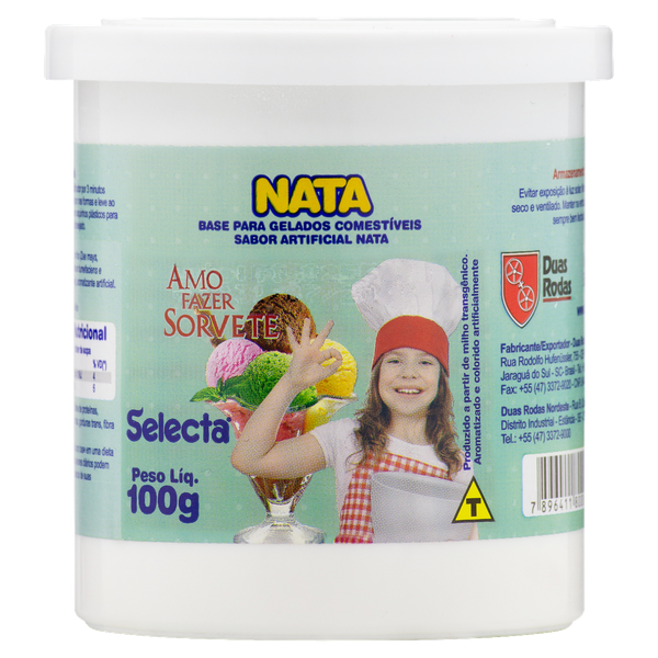 SORVETE SELECTA NATA 100G