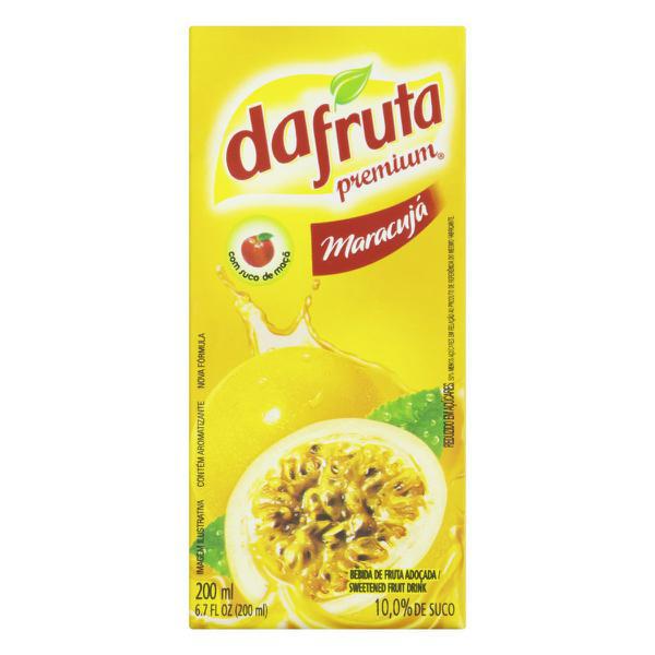 SUCO DAFRUTA MARACUJA 200ML
