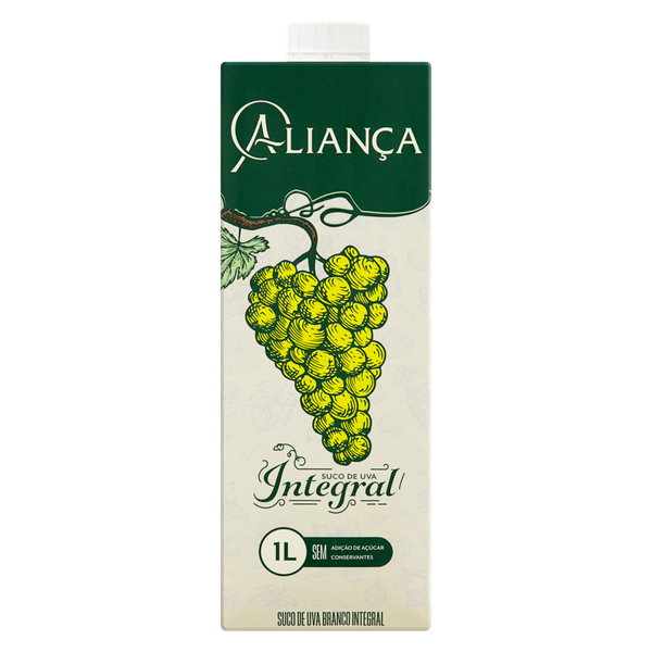 SUCO DE UVA BCO INTEGRAL ALIANCA 1L