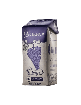 SUCO DE UVA TINTO INTEGRAL ALIANCA 200ML