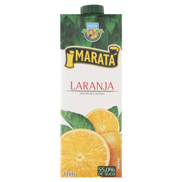 SUCO MARATA LARANJA 1L