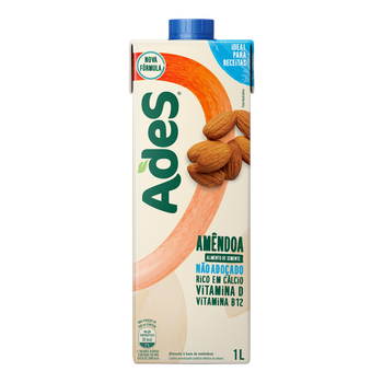SUCO SOJA ADES AMENDOA ORIGINAL 1LT
