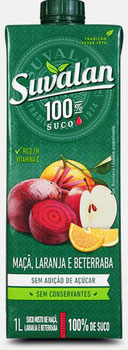 SUCO  SUVALAN  MACA/LARANJA/BETERRA 1L
