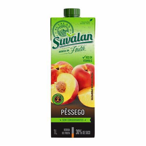 SUCO SUVALAN PESSEGO 1L