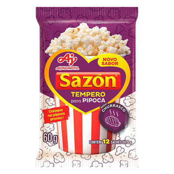 TEMP SAZON PIPOCA CHURRASCO  60G