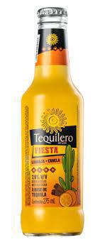 TEQUILERO FIESTA ICE LARANJA E CANELA 275 ML