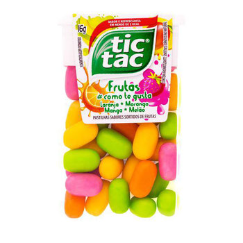 TIC TAC FRUTAS 16G