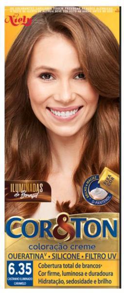 TINTURA COR E TON 6.35 CAST.CLARO ILUMINADO