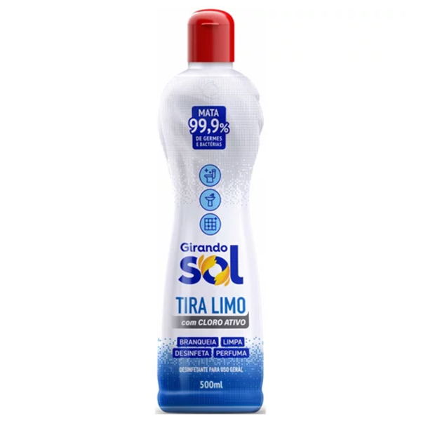 TIRA LIMO GIRANDO SOL C/CLORO 500ML