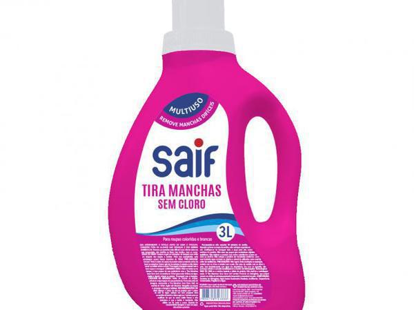 TIRA MANCHAS S/CLORO SAIF 3L