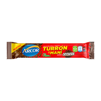TORRONE TURRON MANI CHOC 25G