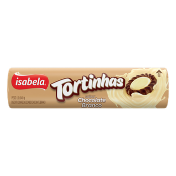 TORTINHA ISABELA CHOC BRANCO 140G