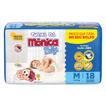 TURMA MONICA FRALDA JUMBINHO M18UN