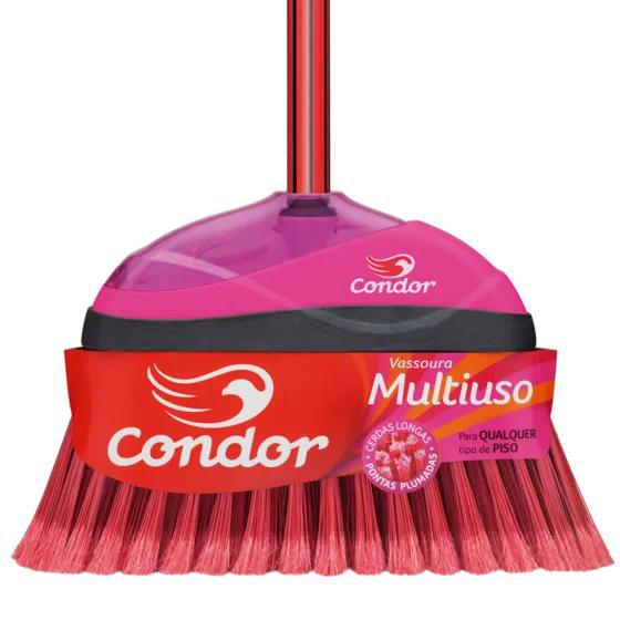 VASSOURA CONDOR LIMPA PISO C/CABO