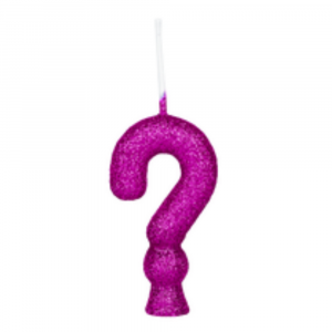 VELA REGINA PINK INTERROGACAO