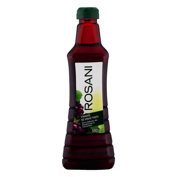 VINAGRE DE VINHO TINTO ROSANI 500ML