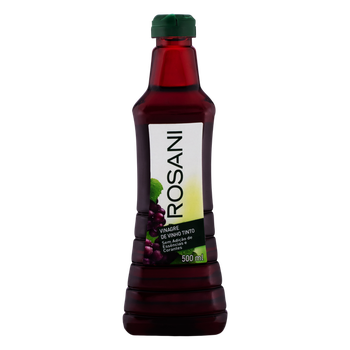 VINAGRE DE VINHO TINTO ROSANI 500ML
