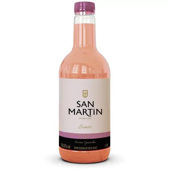 VINHO SAN MARTIN ROSE SUAVE 1,4L