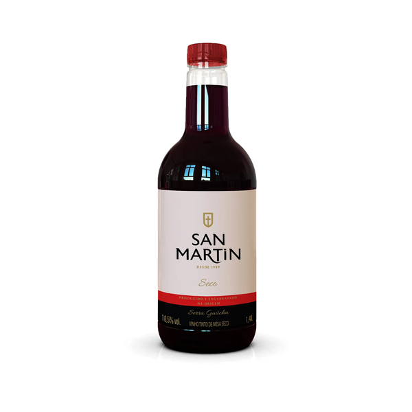 VINHO SAN MARTIN TINTO SECO 1,4L