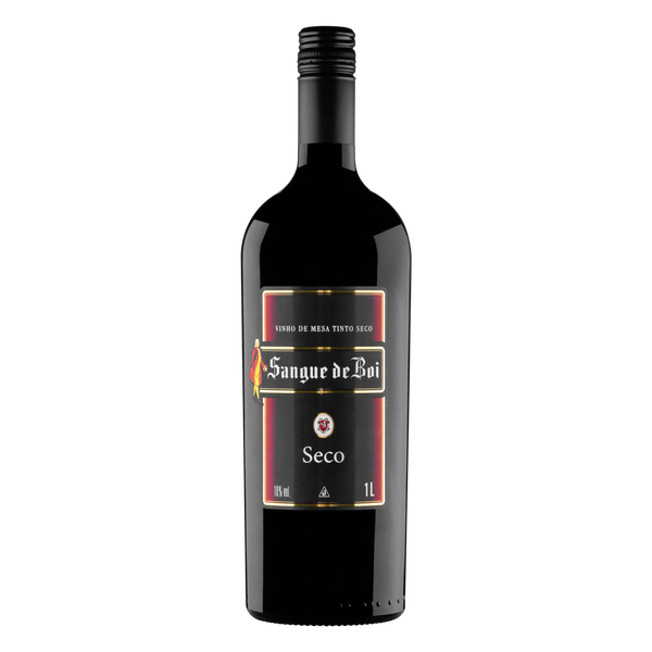 VINHO SANGUE DE BOI TINTO SECO 1L