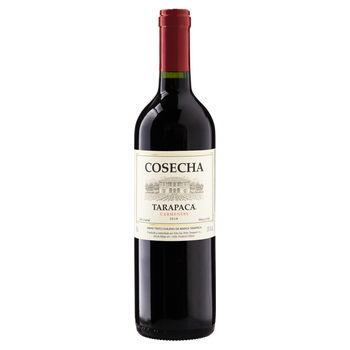 VINHO TARAPACA COSECHA CARMENERE 750ML