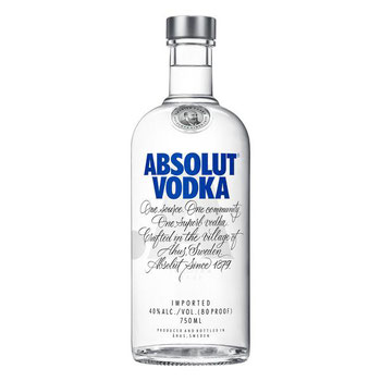 VODKA ABSOLUT NATURAL 750ML