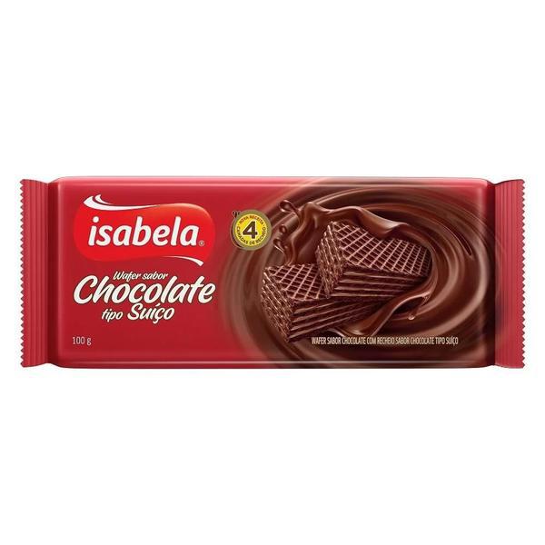 WAFER ISABELA CHOC SUICO 100G