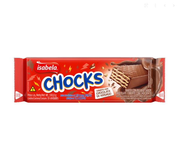 WAFER ISABELA CHOCKS CHOC   100,8G