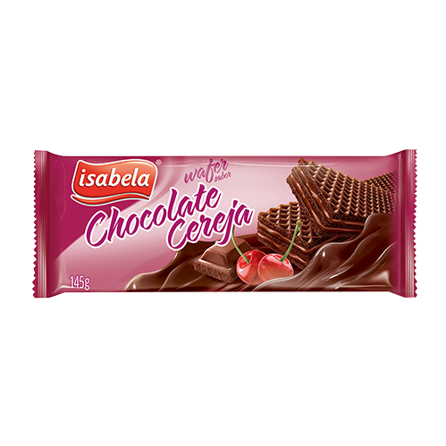 WAFER ISABELA CHOCOLATE/CEREJA 145G