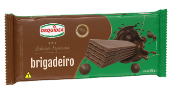 WAFER ORQUIDEA  BRIGADEIRO 100G