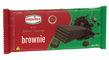 WAFER ORQUIDEA BROWNIE 100G