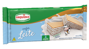 WAFER ORQUIDEA LEITE 100G