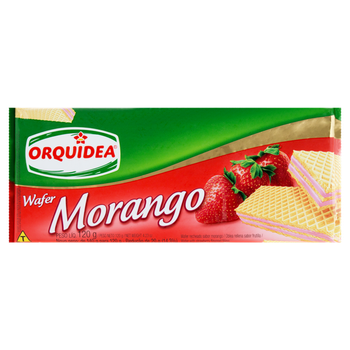WAFER ORQUIDEA MORANGO 120G