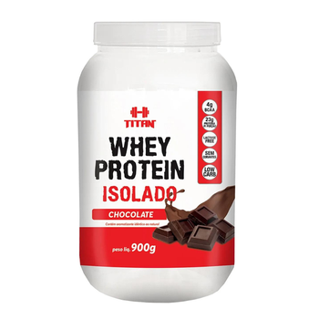 WHEY PROTEIN ISOLADO TITAN CHOC 900G