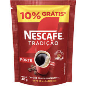 CAFE NESCAFE TRADICAO FORTE SOLUVEL LV40G PG36G