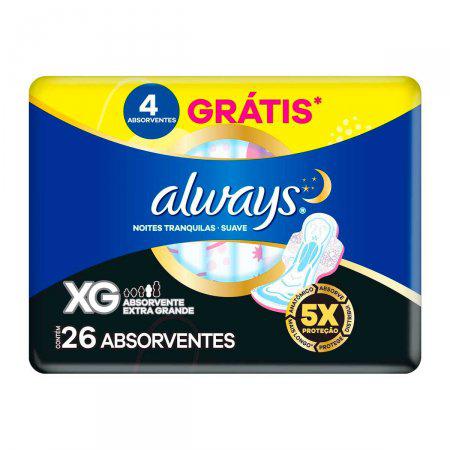 ABS ALWAYS NOITE SUAVE XG C/26