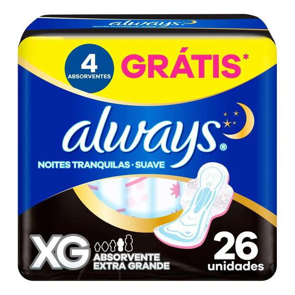 ABS ALWAYS NOTURNO SUAVE C/ABAS XG L+ P-