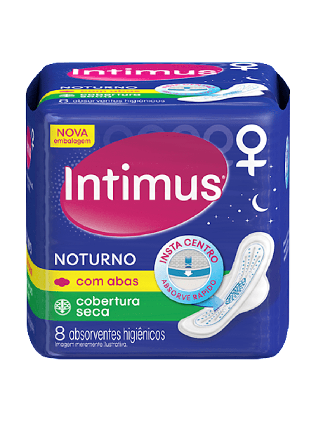 ABS INTIMUS GEL C/ABAS SECA NOTURNO
