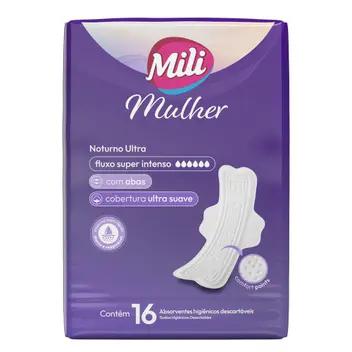 ABS MILI MULHER NOTURNO ULTRA C/ABAS C/1