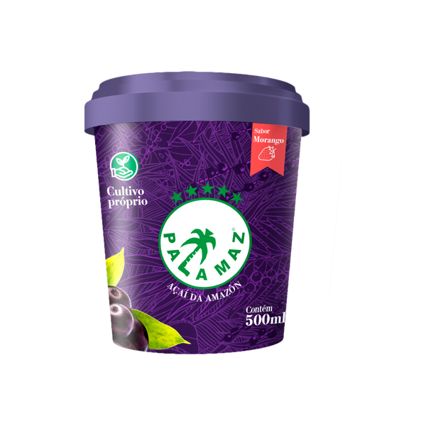 ACAI BALDEMIX TRUFADO C/MORANGO 500ML