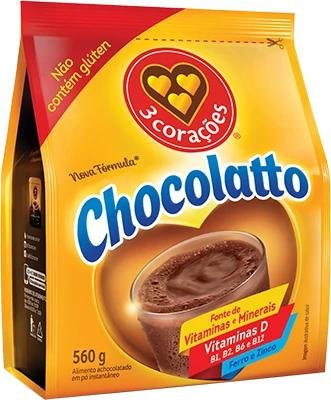 ACHOCOLATADO 3CORACOES CARAMELO 560G
