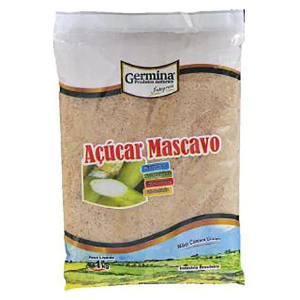 ACUCAR MASCAVO GERMINA 1KG