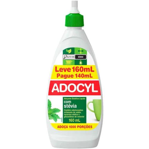 ADOCANTE ADOCYL LIQ C/STEVIA LV160ML PG1